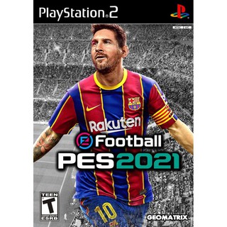 แผ่น PS2 PES2021 Update ล่าสุด ภาษาอังกฤษ