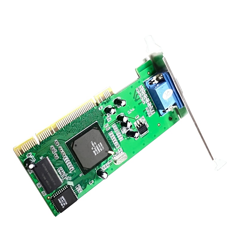 Yml3 ATI Rage XL 8MB PCI การ์ดจอ VGA อุปกรณ์เสริมคอมพิวเตอร์