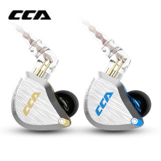 CCA C12 5BA+1DD hybrid in ear ชุดหูฟัง 12 drivers สําหรับวิ่งออกกําลังกาย pk kz c10 c16 s10 zsx 10  In Ear Earphone