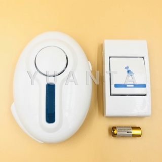 YUANTA กริ่งไร้สาย กระดิ่งไร้สาย ออดไร้สายออดรีโมท ระยะไกล  กริ่งประตู wireless door bell