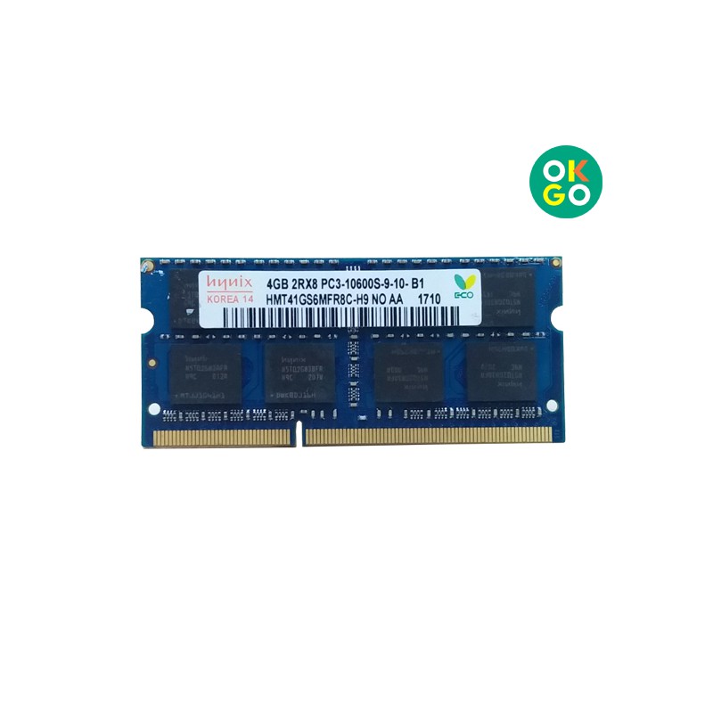 RAM Notebook ยี่ห้อ Hynix Korea14 4GB (pc3) / DDR3 / บัส 1333 16 ชิป