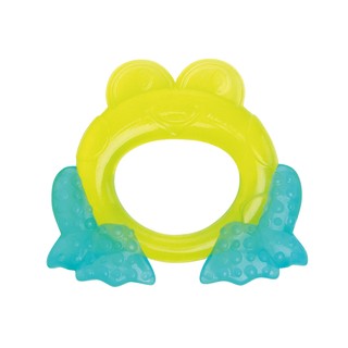 Bright Starts ยางกัด First Bites Stage Teethers (Frog) - Yellow