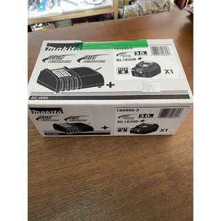 แท่นชาร์จ+แบต 18V 3.0 A Makita อย่างละ 1 ชิ้น