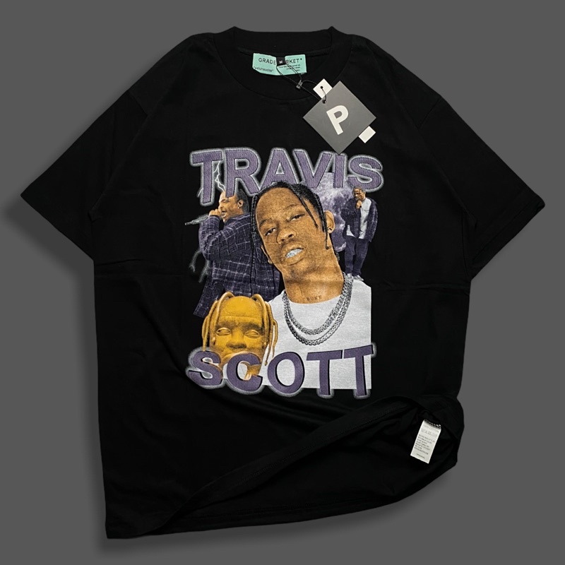 Orifake - เสื้อยืด TRAVIS SCOTT H*M