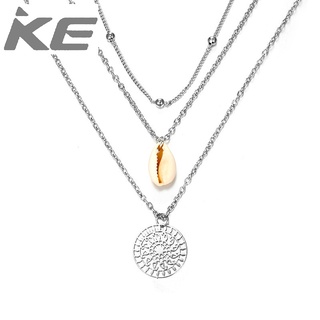 Jewelry Wave Disc Eye Shell MultiAlloy Necklace Necklace for girls for women low price