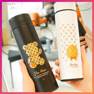 พร้อมส่ง🔥กระติกน้ำเก็บความร้อน-เย็น กระบอกน้ำ ลายน่ารักขนาด450ml