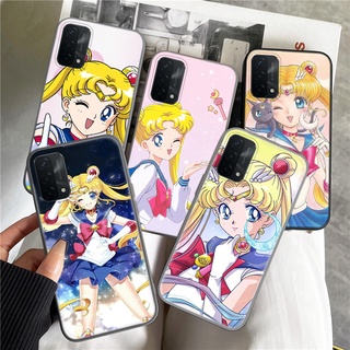 เคสโทรศัพท์มือถือแบบนิ่ม ลายการ์ตูนเซเลอร์มูน P255 สําหรับ Realme C15 C17 C20 C21 C21Y C25Y C25 C25S Narzo 20 Pro 30A 50i