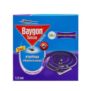 อุปกรณ์กำจัดแมลงและสัตว์รบกวน ยาจุดกันยุง BAYGON กลิ่นลาเวนเดอร์