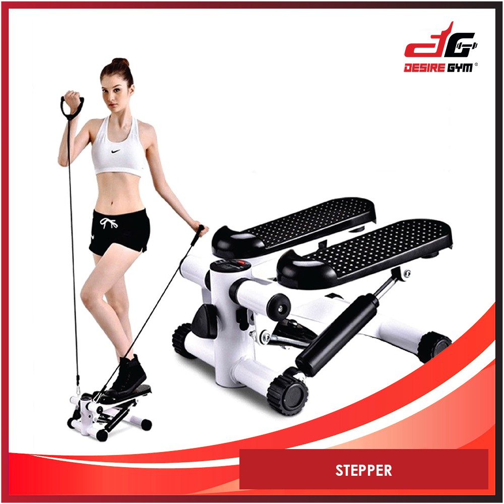 Desire Gym Multi-function Hydraulic Twister Step Machines Mini Stepper สําหรับเกมออกกําลังกาย Cardio