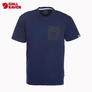 Fjallraven/arctic Fox เสื้อยืดคอกลม แขนสั้น ผ้าฝ้าย แฟชั่นใหม่ สําหรับผู้ชาย 01211125
