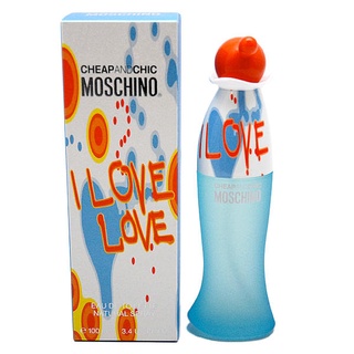 น้ำหอมแท้100% MOSCHINO Cheap&amp;Chic I Love Love EDT 100ml น้ำหอมมอสชิโน่