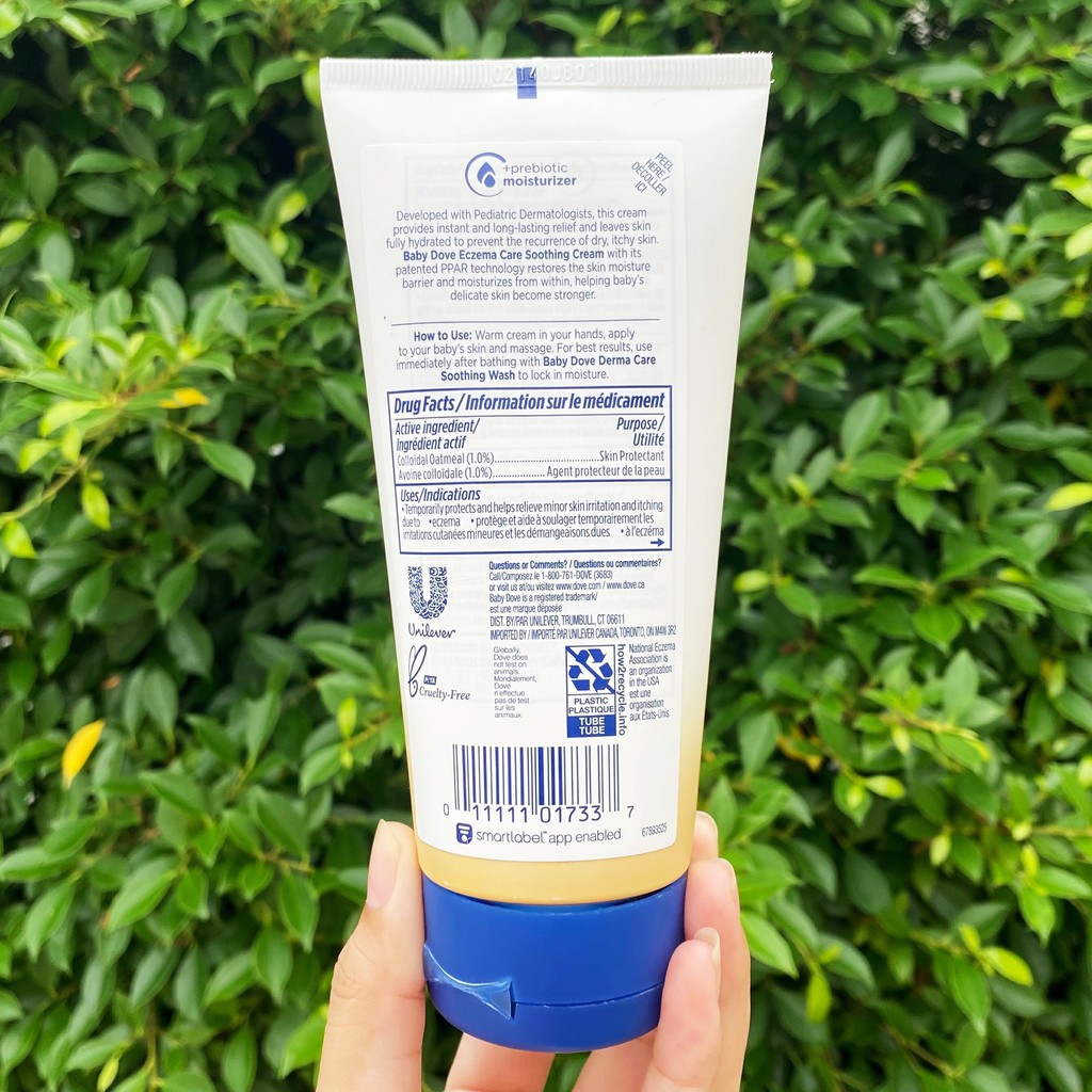 baby dove eczema care soothing cream