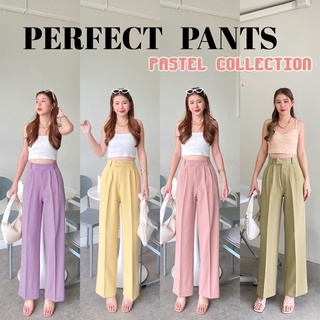 Perfect pants🍭 กระบอกตะขอขอบยื่น สีพาสเทลน่ารัก คิ้วท์ๆ