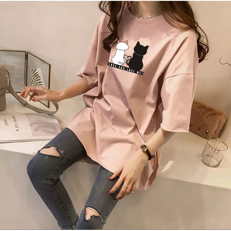 เสื้อยืดแฟชั่น อินเทรนด์ของผู้หญิง Mao shop