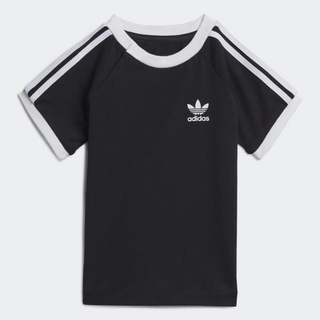 Adidas อาดิดาส เสื้อยืด เด็ก OG I T-Shirt 3-Stripes H35545 BK (700)