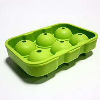 ถาดทำน้ำแข็งซิลิโคน ก้อนกลม BIG ICE CUBES+BALLS MAKER FOOD GRADE