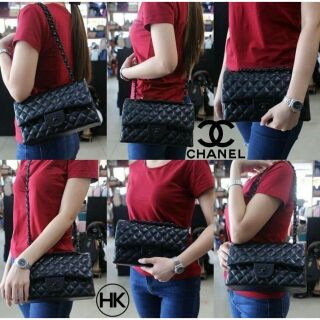 💥Chanel classic อะไหร่รมควัน มีทั้งคาเวียร์เเละหนังเเลมป์บอกเลยว่างานเเซ่บมว๊ากก💥