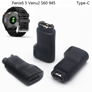 อะแดปเตอร์สายชาร์จ สําหรับ Garmin Venu 2 Sq Fenix 7 7X 7S 6 5S PRO S60 945