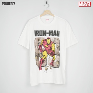 Power 7 Shop เสื้อยืดการ์ตูน มาร์เวล ลิขสิทธ์แท้ MARVEL COMICS  T-SHIRTS (MVX-032)