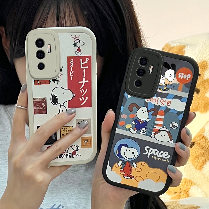 เคสนิ่ม ลายการ์ตูนน่ารัก สําหรับ Vivo V27 V29 V25 Pro Y22 V25e Y30 5G Y01A T1 T1x V23 V23e 5G Y01 Y15s Y15A Y33s Y21T วีโว่ Y33T Y12s Y12A Y20s Y21 Y20 Y21s Y72 Y52 Y20i Y50 Y30 Y17 Y12 Y15 Y19 V15 V20 S1 Pro V5 Lite V5s V11i