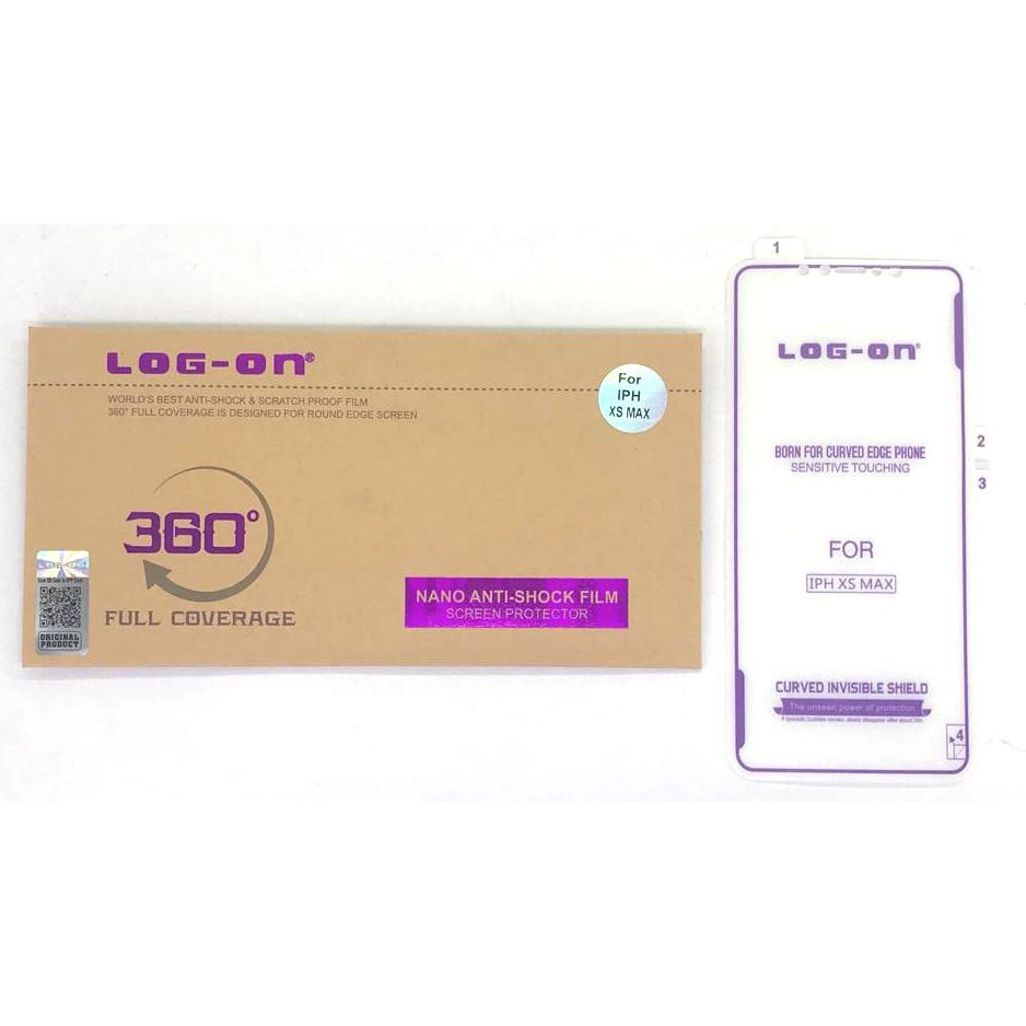 LOG ON ANTISHOCK IPHONE XS MAX ANTI SCRATCH JELLY