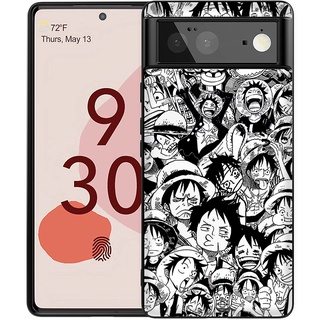 เคสโทรศัพท์มือถือ บางพิเศษ กันกระแทก ลายการ์ตูนอนิเมะ One Piece สําหรับ Google Pixel 6 Pro 3 3a 3XL 5a 5G 5