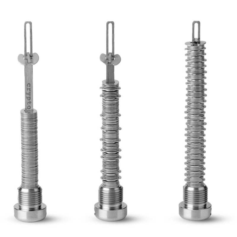 [พร้อมส่ง] Cryptosteel Capsule (แบบหลอด) crypto capsule เก็บรักษา Seed words เพิ่มความปลอดภัยในการลง