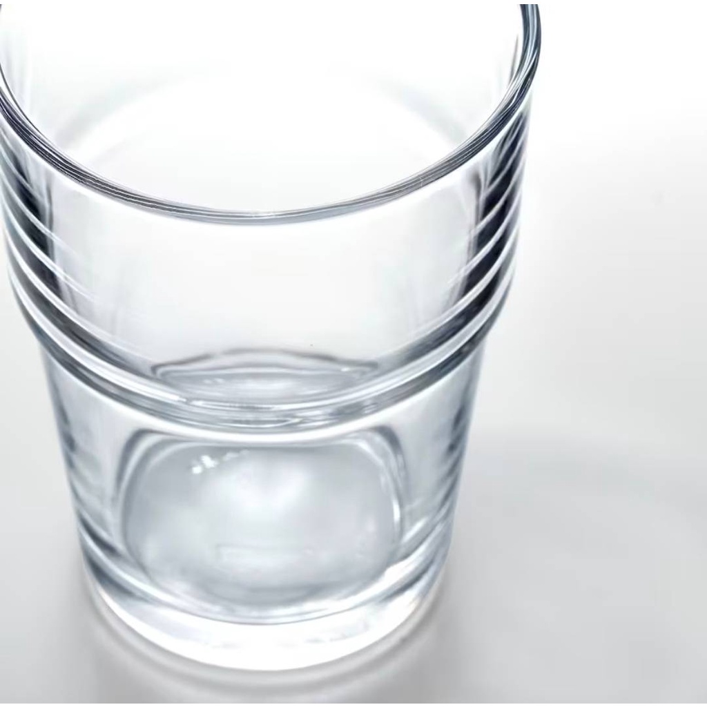 🔥พร้อมส่ง 🔥 แก้วน้ำ เรคกู้ อิเกีย 170ml Drinking Glass Reko IKEA ซ้อนเก็บได้ ประหยัดพื้นที่ในการเก็บ แก้ว - รูปที่ 3