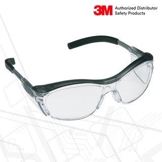 3M™ แว่นตานิรภัย รุ่น Nuvo™ 11411 เลนส์ใส กรอบสีเทา