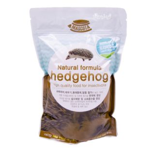 Mascota Hedgehog มาสโคต้า อาหารเม่นแคระเกาหลี แบบเม็ด รวมแมลงจากธรรมชาติ ความน่ากินสูง เม็ดนุ่มพิเศษ (600g)