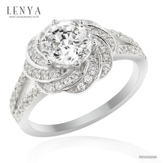 Lenya Jewelry แหวนเงินแท้ ประดับด้วย Diamondlike เพิ่มความมั่นใจ