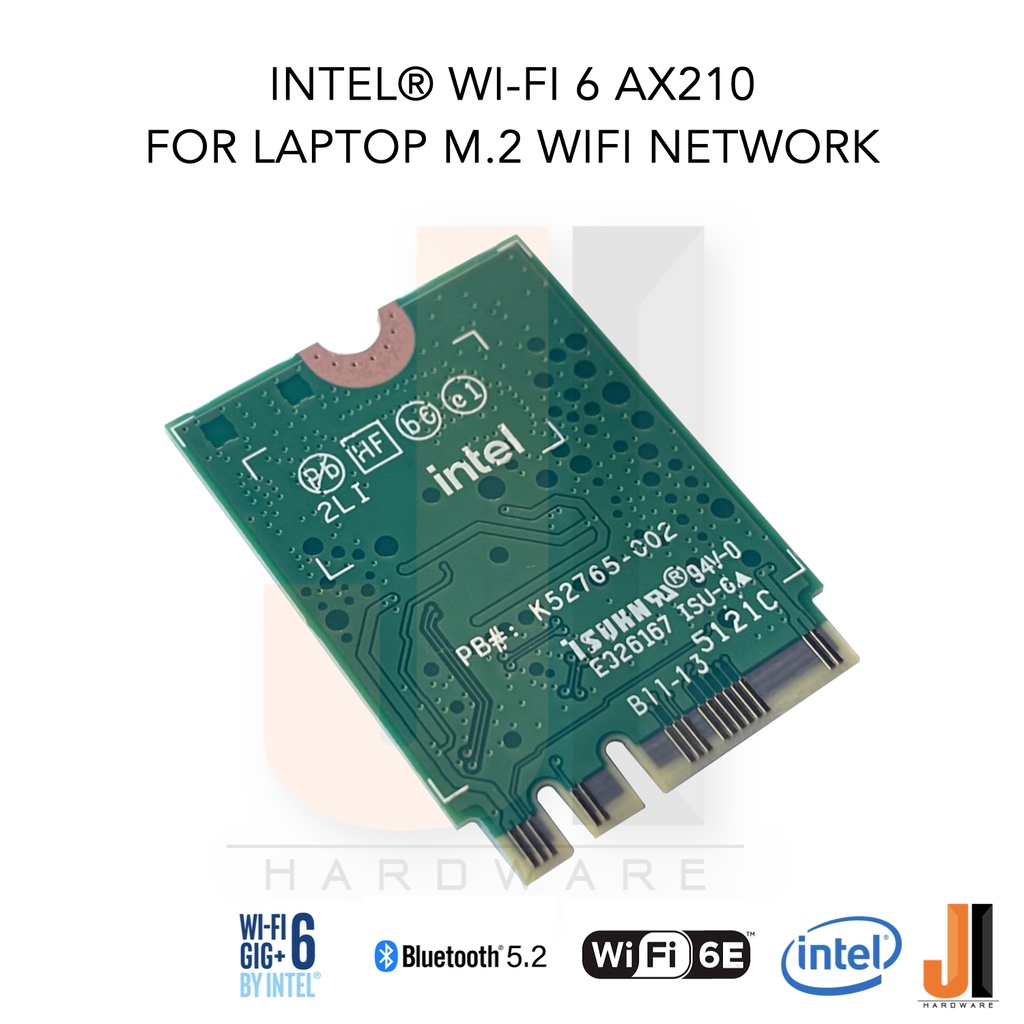 Intel® Wi-Fi 6E AX210NGW card for notebook WIFI6E + รูปที่ 3