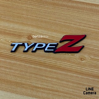 โลโก้* TYPE Z ขนาด* 2.8 x 11 cm ราคาต่อชิ้น