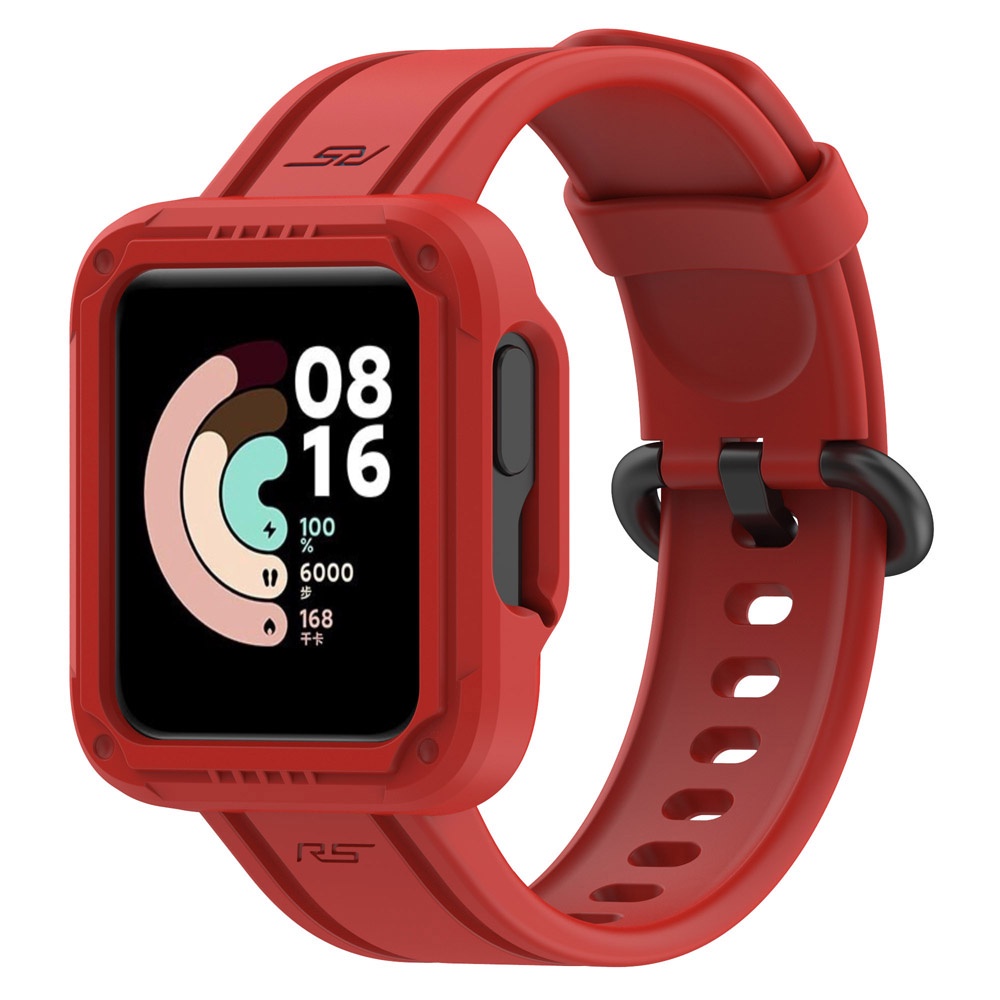 สําหรับ Xiaomi Redmi watch / watch 2 Lite / watch2 / Horloge 2 สายนาฬิกาซิลิโคน + เคสป้องกัน สําหรับ Poco watch