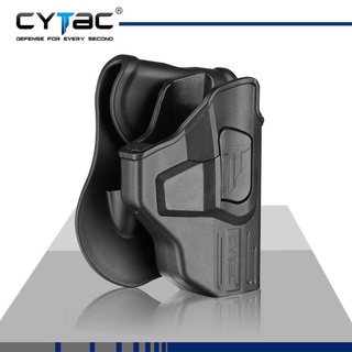 Cytac รุ่น Glock 43/43X| R-Defender ซองพกนอก ปลดนิ้วชี้ (CY-G43G4)