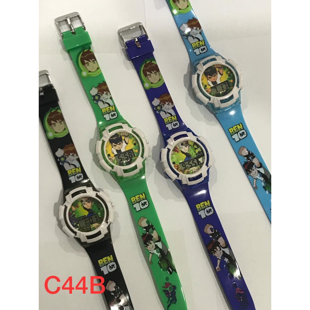 Cartoon WATCH MODEL C44B BEN 10 (2)WITH LIGHT