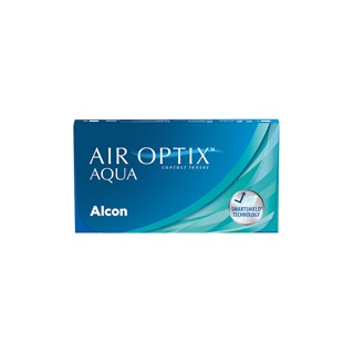 ALCON AIR OPTIX AQUA อัลคอน แอร์ ออพติค อะควา คอนแทคเลนส์รายเดือน 3 PCS. (1.5 คู่) คอนแทคเลนส์