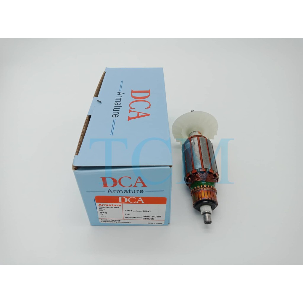 ทุ่น Armature GBH 2-24 DRE / GBH 2 SE 6 ฟัน สว่านโรตารี่ Bosch : DCA