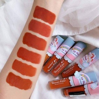 1 ชิ้น***LIP GLOZE  ลิปกลอสโทนสีส้มอิฐ มี 6สี ไห้เลือก