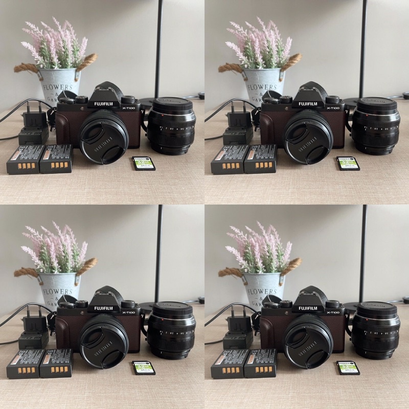 กล้อง Fuji XT-100 พร้อมเลนส์ 50mm f1.4 อุปกรณ์ครบ 19,500 มือสอง ไม่ค่อยใช้งาน