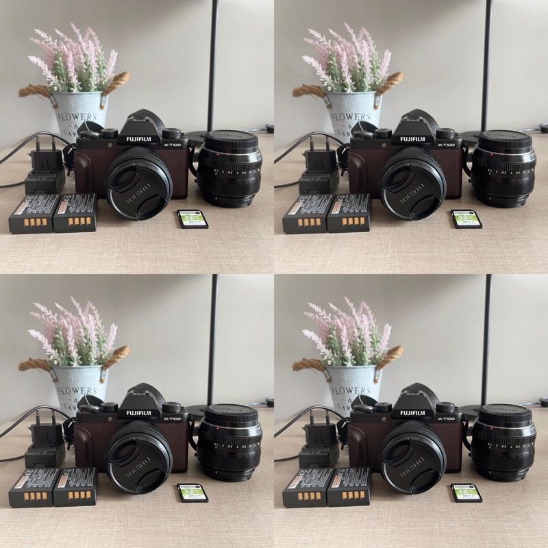 กล้อง Fuji XT-100 พร้อมเลนส์ 50mm f1.4 อุปกรณ์ครบ 19,500 มือสอง ไม่ค่อยใช้งาน
