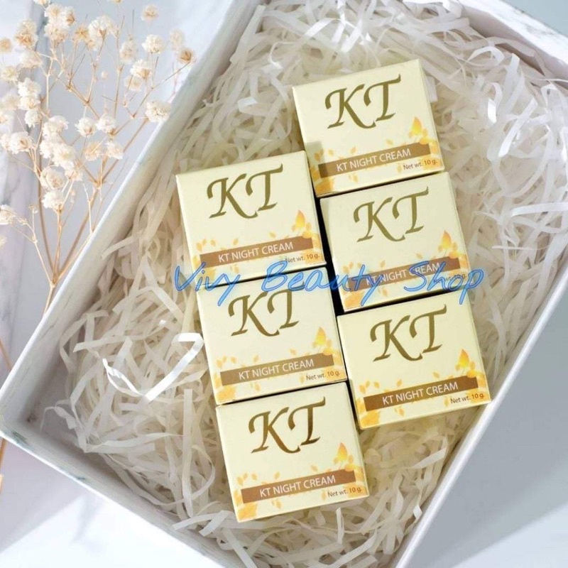 ครีมเคทีโกลด์ ไนท์ครีม KT Gold Night Cream ( 6ชิ้น)