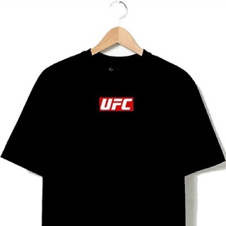 UFC RED Printed t shirt unisex 100% cotton