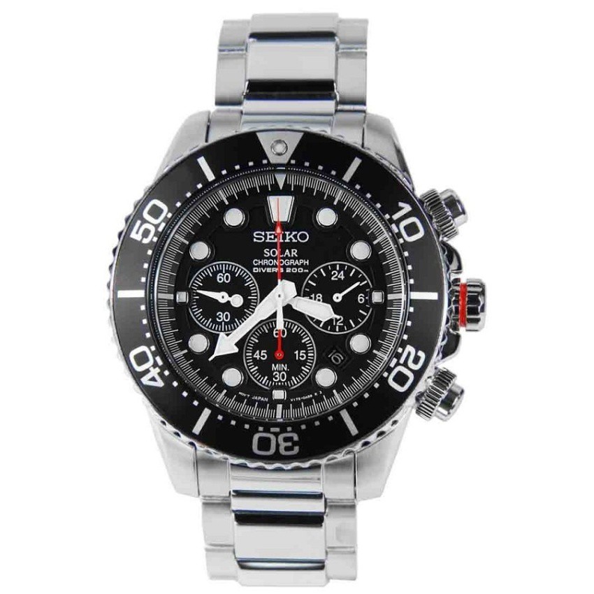 Seiko Solar SSC015P1 Diver Watch