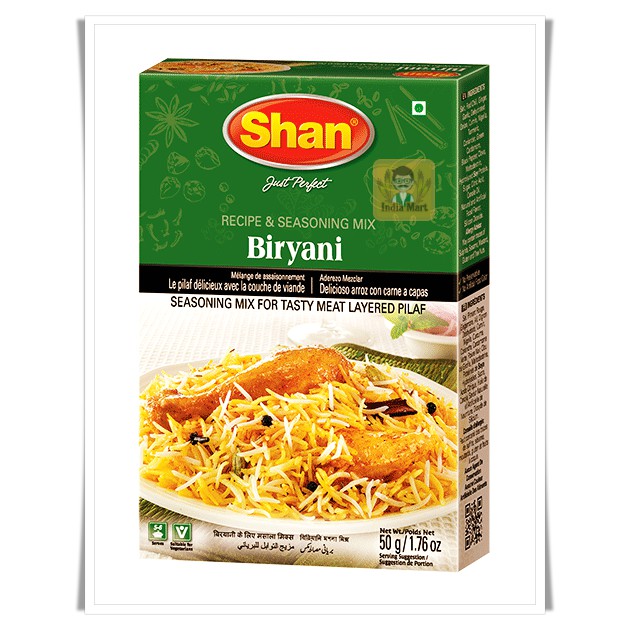 เครื่องเทศข้าวหมก (Biryani Masala) – Shan (60 กรัม / Grams)