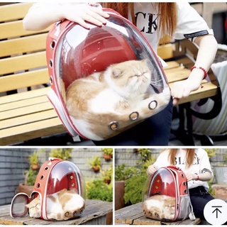 กระเป๋าเเมวเเคปซูลอวกาศ ทนทาน ราคาถูก มีของพร้อมส่ง