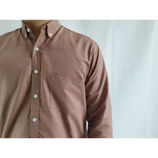 คอปก/แขนยาว 5XL/6XL ผ้า OXFORD - เสื้อเชิ้ตผู้ชาย, เสื้อคนอ้วน ไซส์ใหญ่ Big size