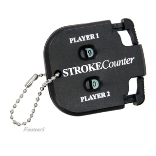 [FENTEER1] Portable Double Golf Count Stroke Putt Score Counter Scoring Keeper Supplies