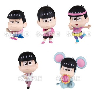 ฟิกเกอร์ Osomatsu-san Todomatsu  ga Ippai Collection Figure ยก BOX 6 กล่องเล็ก ครบ 5 แบบ