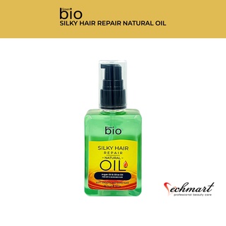 Greenbio SILKY HAIR REPAIR น้ำมันบำรุงผม สูตร Argan Oil &amp; Olive Oil